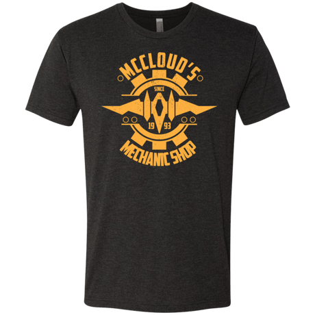 T-Shirts Vintage Black / Small McCloud Mechanic Shop Men's Triblend T-Shirt