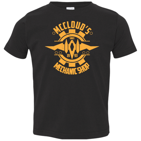 T-Shirts Black / 2T McCloud Mechanic Shop Toddler Premium T-Shirt