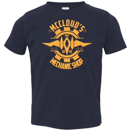 T-Shirts Navy / 2T McCloud Mechanic Shop Toddler Premium T-Shirt