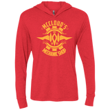 T-Shirts Vintage Red / X-Small McCloud Mechanic Shop Triblend Long Sleeve Hoodie Tee