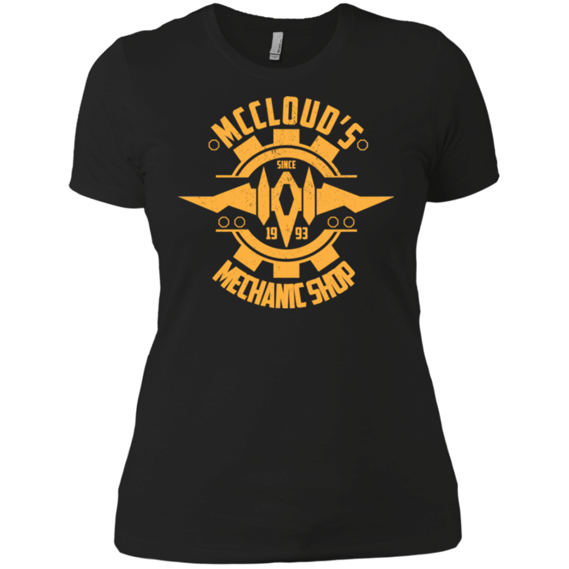 T-Shirts Black / X-Small McCloud Mechanic Shop Women's Premium T-Shirt