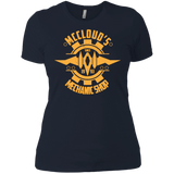 T-Shirts Midnight Navy / X-Small McCloud Mechanic Shop Women's Premium T-Shirt