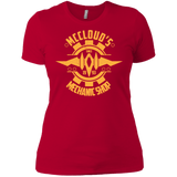 T-Shirts Red / X-Small McCloud Mechanic Shop Women's Premium T-Shirt