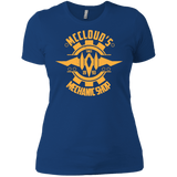 T-Shirts Royal / X-Small McCloud Mechanic Shop Women's Premium T-Shirt