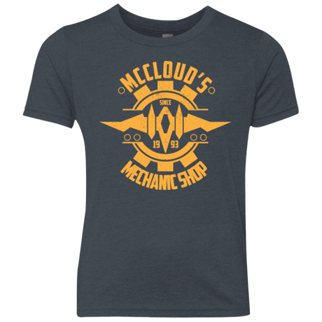 T-Shirts Vintage Navy / YXS McCloud Mechanic Shop Youth Triblend T-Shirt