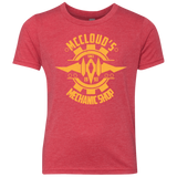 T-Shirts Vintage Red / YXS McCloud Mechanic Shop Youth Triblend T-Shirt