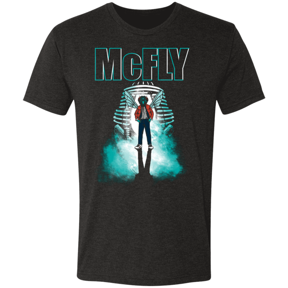 T-Shirts Vintage Black / S McFly Men's Triblend T-Shirt