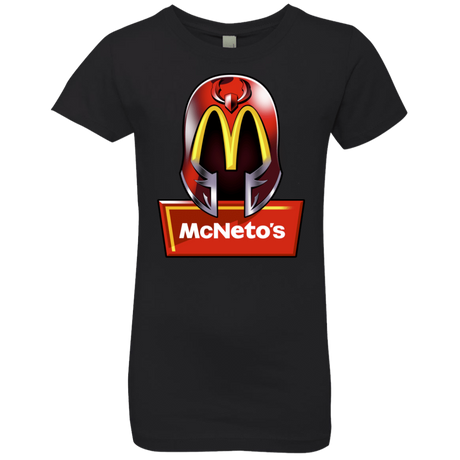 T-Shirts Black / YXS McNeto's Girls Premium T-Shirt