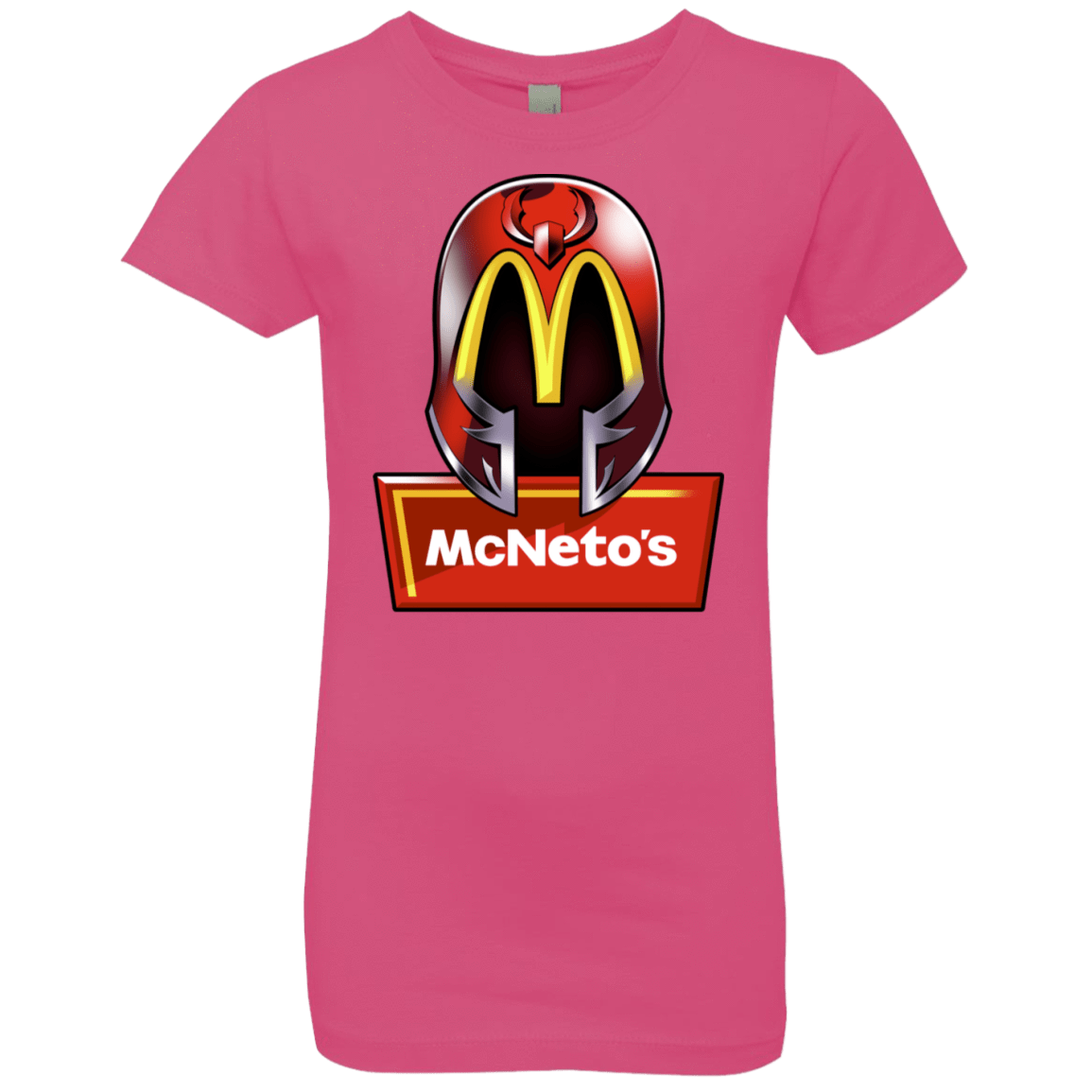 T-Shirts Hot Pink / YXS McNeto's Girls Premium T-Shirt