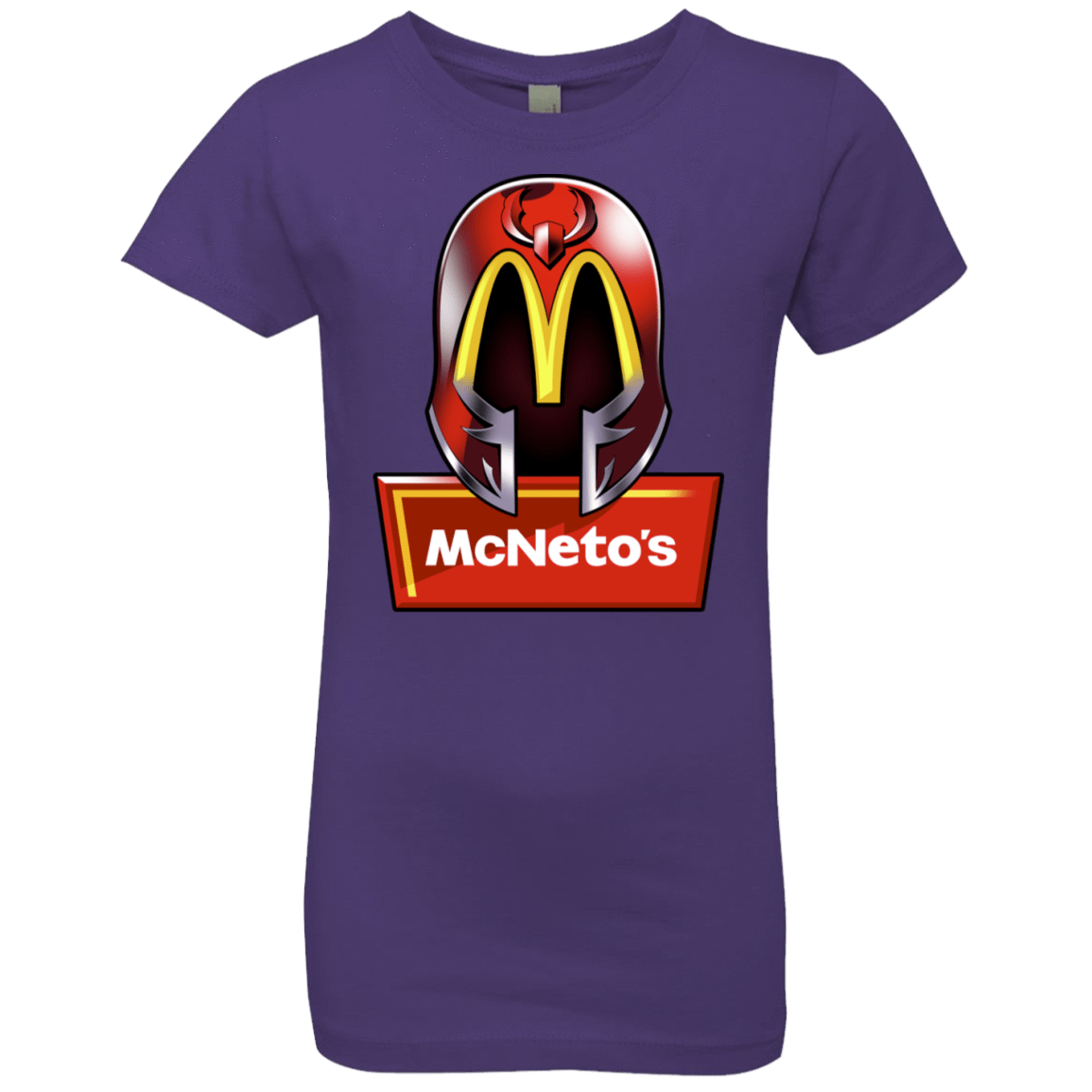 T-Shirts Purple Rush / YXS McNeto's Girls Premium T-Shirt