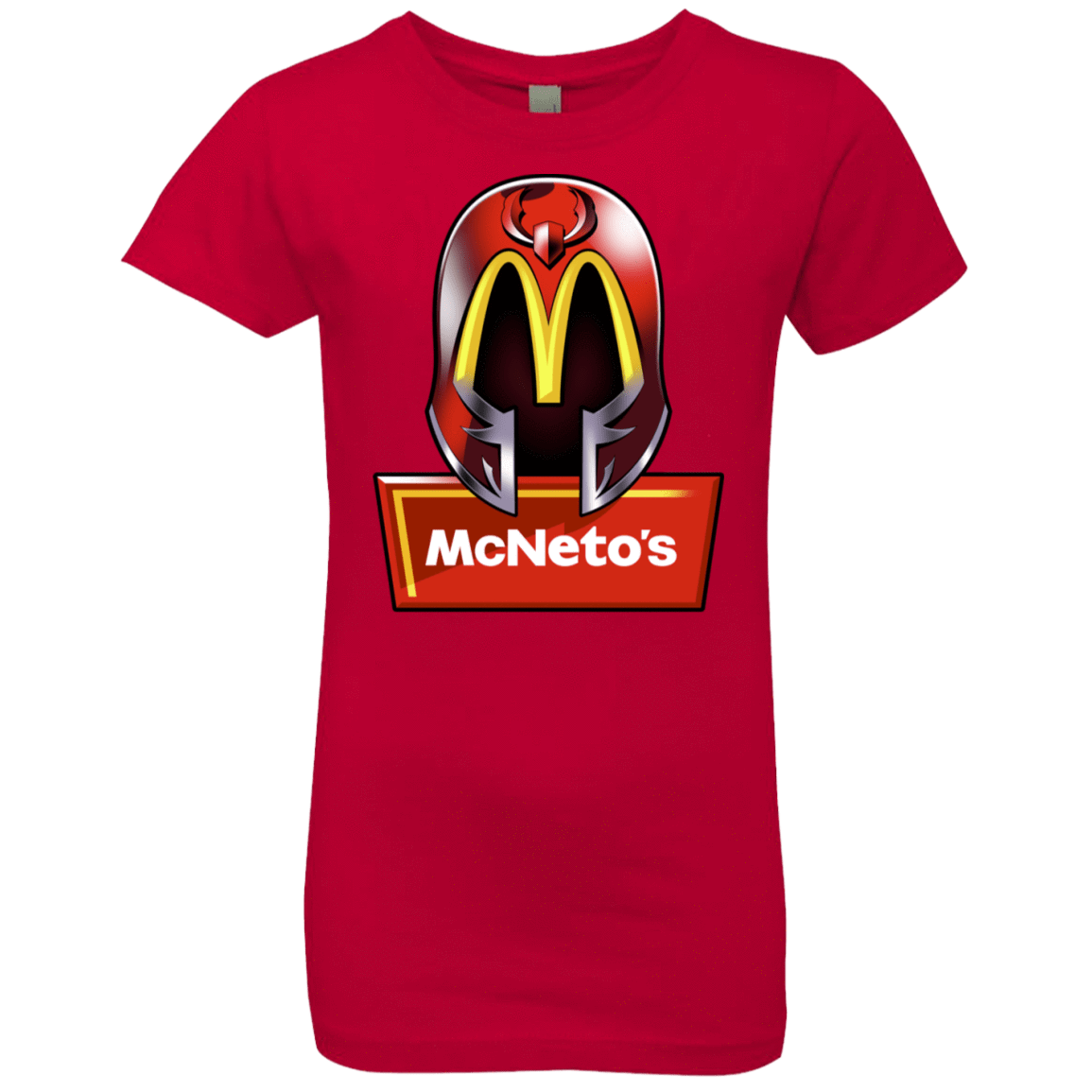 T-Shirts Red / YXS McNeto's Girls Premium T-Shirt