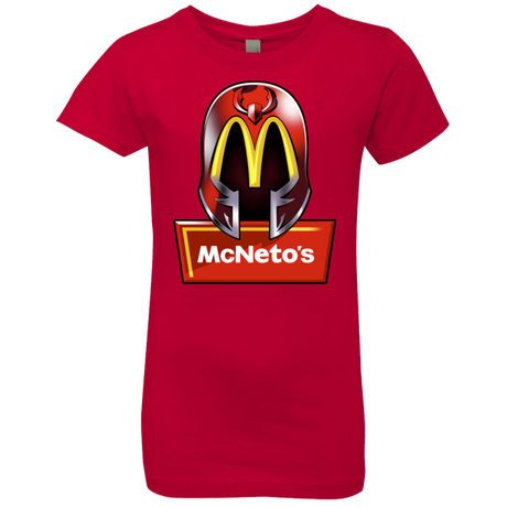 T-Shirts Red / YXS McNeto's Girls Premium T-Shirt