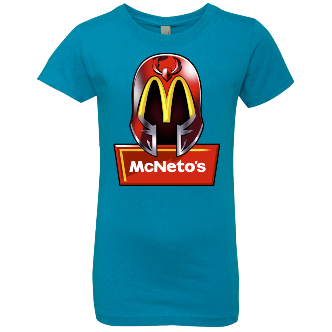 T-Shirts Turquoise / YXS McNeto's Girls Premium T-Shirt