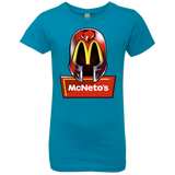 T-Shirts Turquoise / YXS McNeto's Girls Premium T-Shirt