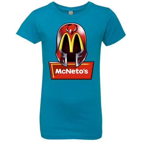 T-Shirts Turquoise / YXS McNeto's Girls Premium T-Shirt