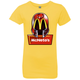 T-Shirts Vibrant Yellow / YXS McNeto's Girls Premium T-Shirt