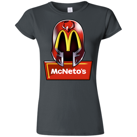 T-Shirts Charcoal / S McNeto's Junior Slimmer-Fit T-Shirt