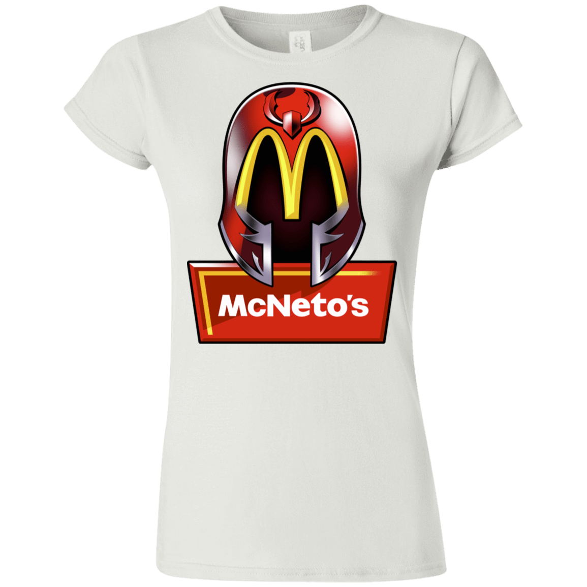 T-Shirts White / S McNeto's Junior Slimmer-Fit T-Shirt