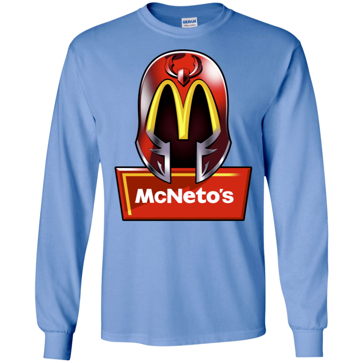 T-Shirts Carolina Blue / S McNeto's Men's Long Sleeve T-Shirt