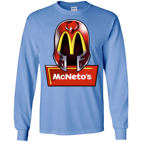 T-Shirts Carolina Blue / S McNeto's Men's Long Sleeve T-Shirt
