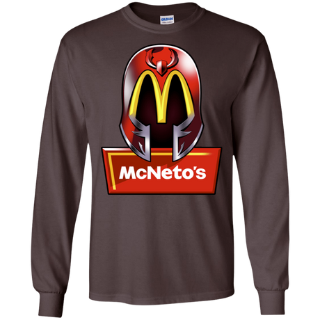 T-Shirts Dark Chocolate / S McNeto's Men's Long Sleeve T-Shirt