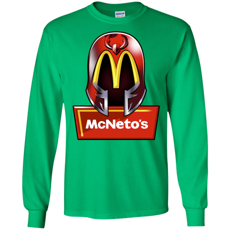 T-Shirts Irish Green / S McNeto's Men's Long Sleeve T-Shirt