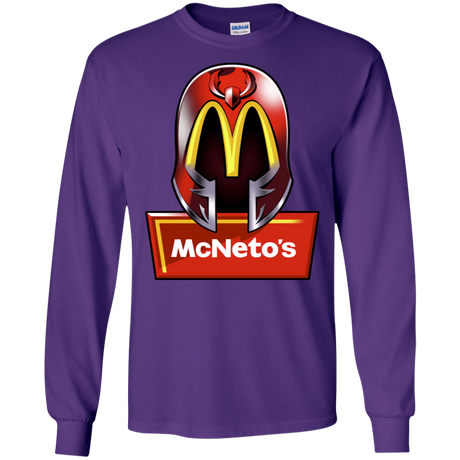 T-Shirts Purple / S McNeto's Men's Long Sleeve T-Shirt