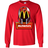 T-Shirts Red / S McNeto's Men's Long Sleeve T-Shirt