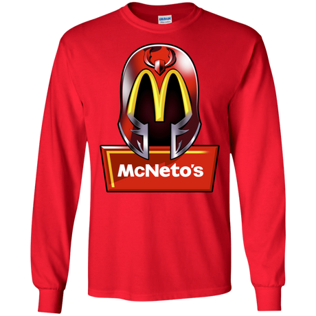T-Shirts Red / S McNeto's Men's Long Sleeve T-Shirt