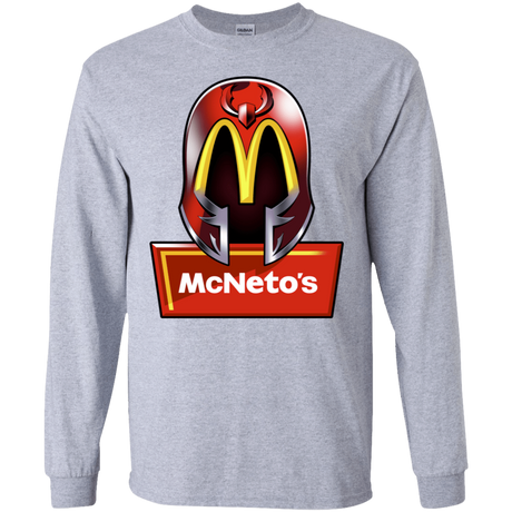 T-Shirts Sport Grey / S McNeto's Men's Long Sleeve T-Shirt
