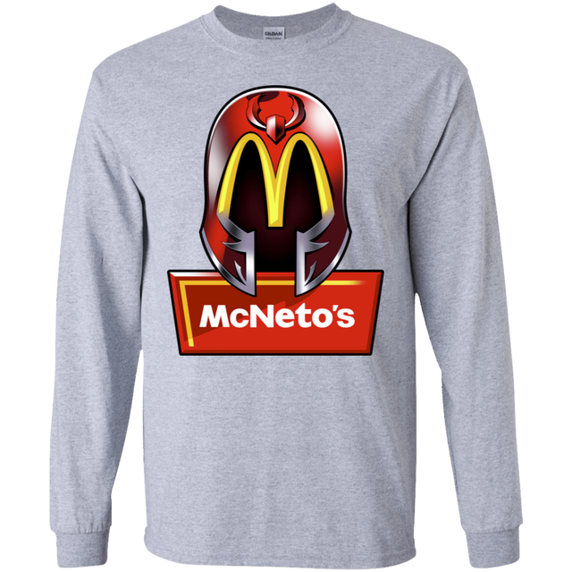 T-Shirts Sport Grey / S McNeto's Men's Long Sleeve T-Shirt