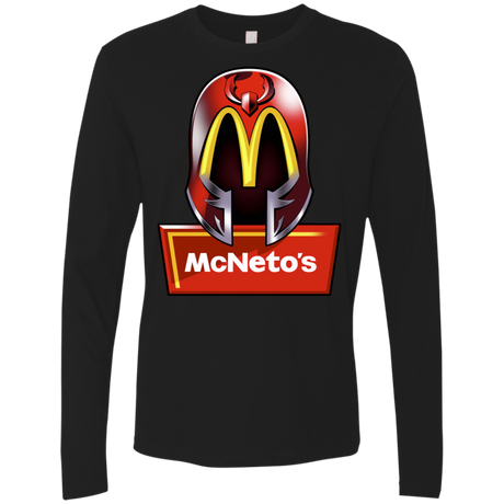T-Shirts Black / S McNeto's Men's Premium Long Sleeve