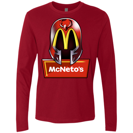 T-Shirts Cardinal / S McNeto's Men's Premium Long Sleeve