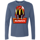 T-Shirts Indigo / S McNeto's Men's Premium Long Sleeve