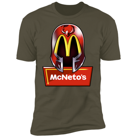 T-Shirts Military Green / S McNeto's Men's Premium T-Shirt
