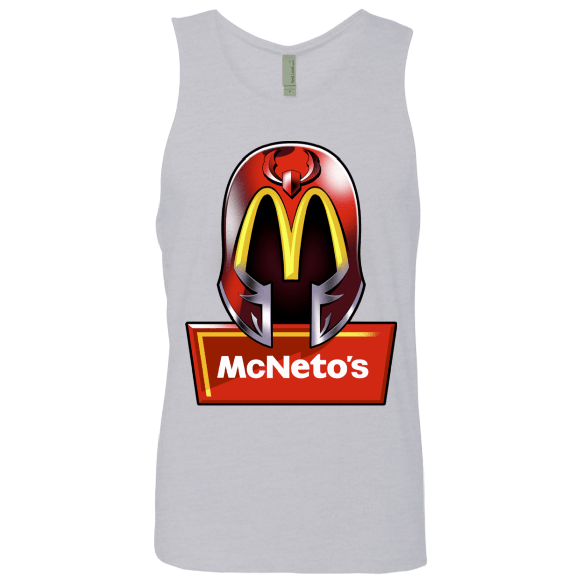 T-Shirts Heather Grey / S McNeto's Men's Premium Tank Top