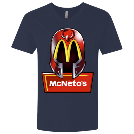 T-Shirts Midnight Navy / X-Small McNeto's Men's Premium V-Neck