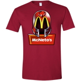 T-Shirts Cardinal Red / S McNeto's Men's Semi-Fitted Softstyle