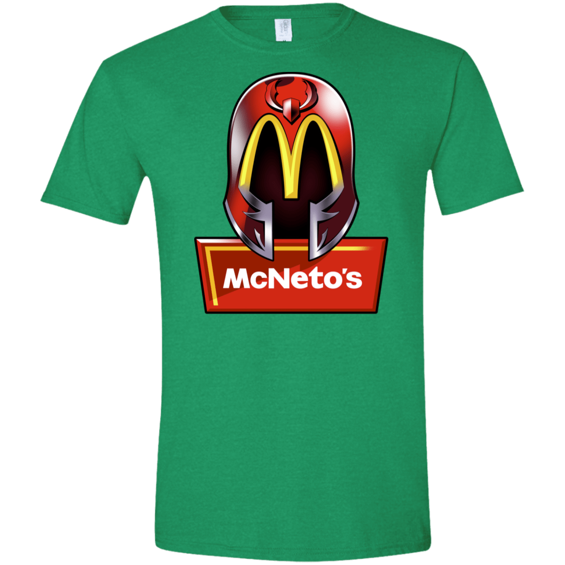 T-Shirts Heather Irish Green / M McNeto's Men's Semi-Fitted Softstyle