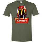 T-Shirts Military Green / S McNeto's Men's Semi-Fitted Softstyle