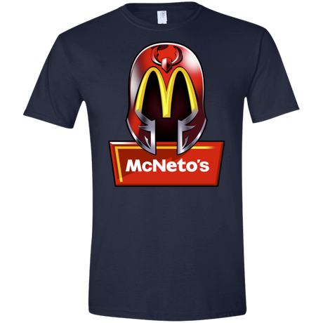 T-Shirts Navy / X-Small McNeto's Men's Semi-Fitted Softstyle