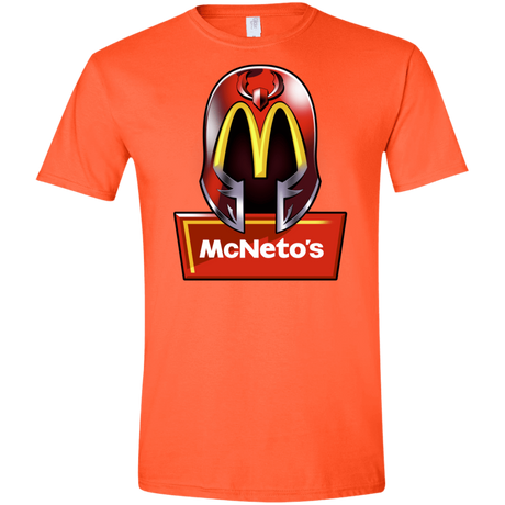 T-Shirts Orange / S McNeto's Men's Semi-Fitted Softstyle