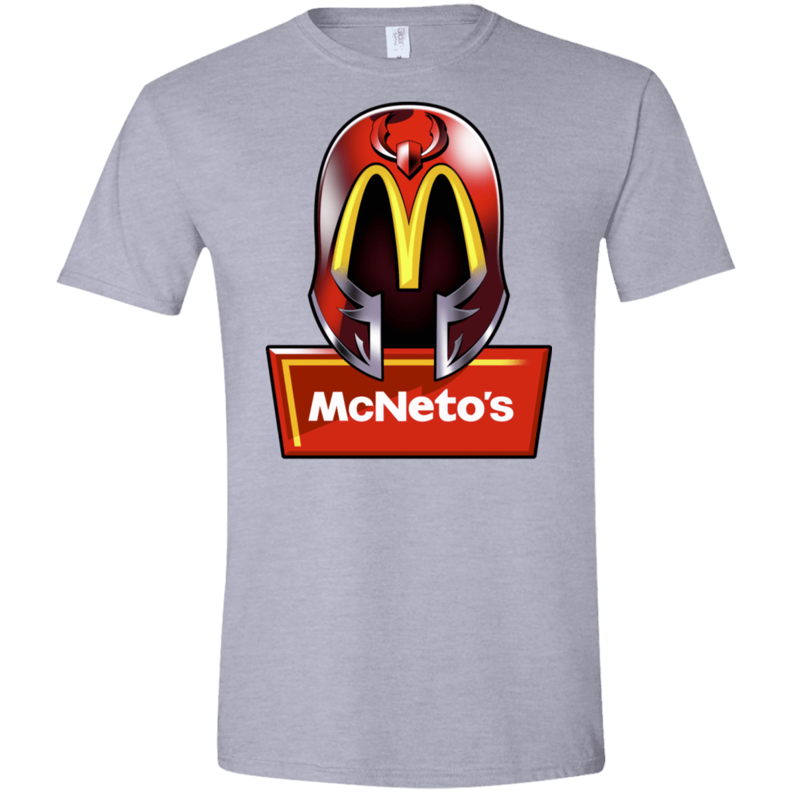 T-Shirts Sport Grey / X-Small McNeto's Men's Semi-Fitted Softstyle