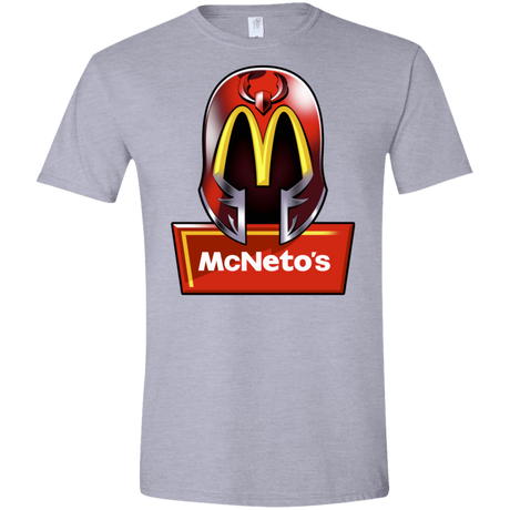 T-Shirts Sport Grey / X-Small McNeto's Men's Semi-Fitted Softstyle