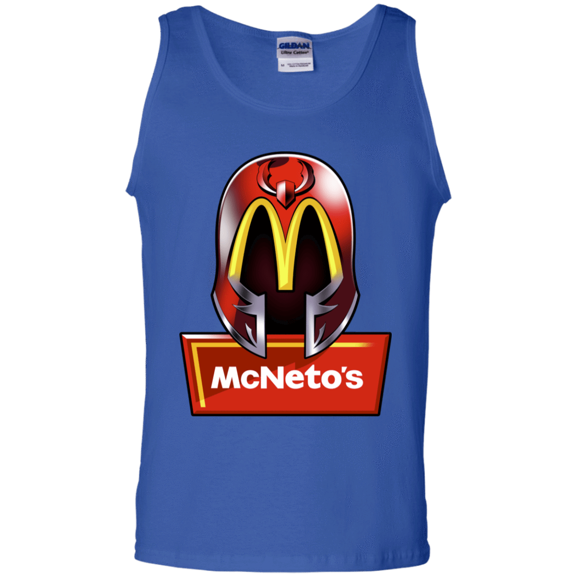 T-Shirts Royal / S McNeto's Men's Tank Top