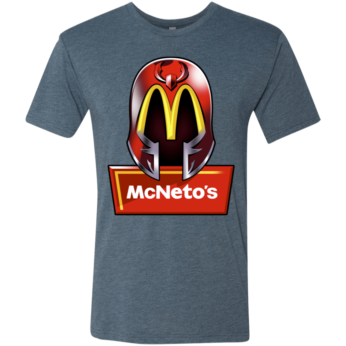 T-Shirts Indigo / S McNeto's Men's Triblend T-Shirt