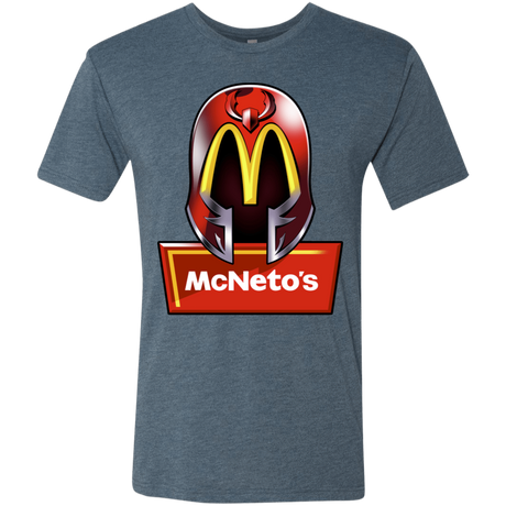 T-Shirts Indigo / S McNeto's Men's Triblend T-Shirt