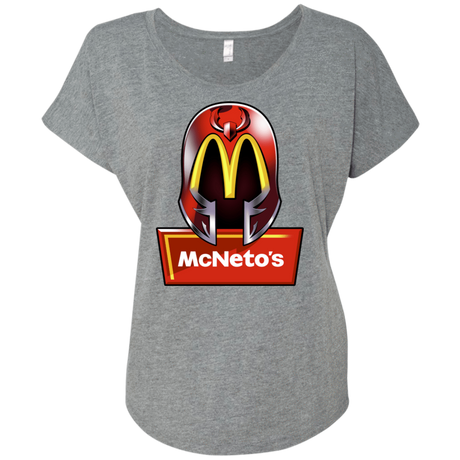T-Shirts Premium Heather / X-Small McNeto's Triblend Dolman Sleeve