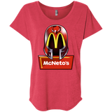 T-Shirts Vintage Red / X-Small McNeto's Triblend Dolman Sleeve