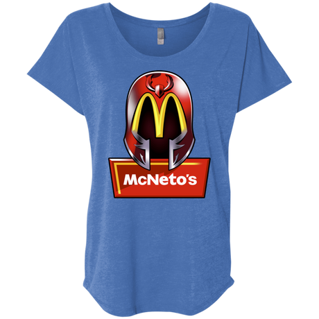 T-Shirts Vintage Royal / X-Small McNeto's Triblend Dolman Sleeve